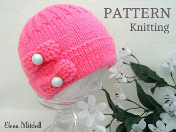 Pattern Baby Girl Beanie Baby Hat 0 - 18 months