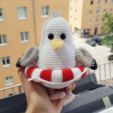 Funny seagull