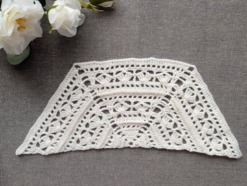 Half-Circle Crochet Shawl Chart #44