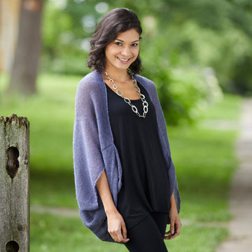 796 Dassin Cardigan - Knitting Pattern for Women in Valley Yarns 2/14 alpaca silk