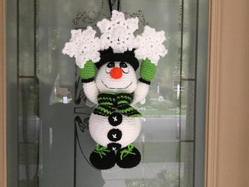 Snowman Door Hanger