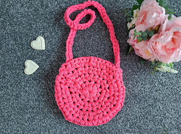 Crochet Round Boho Bag Pattern