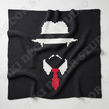 Incognito Blanket C2C CROCHET PATTERN