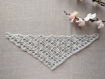 Crochet Bandana/Shawl Pattern/Chart PDF #66