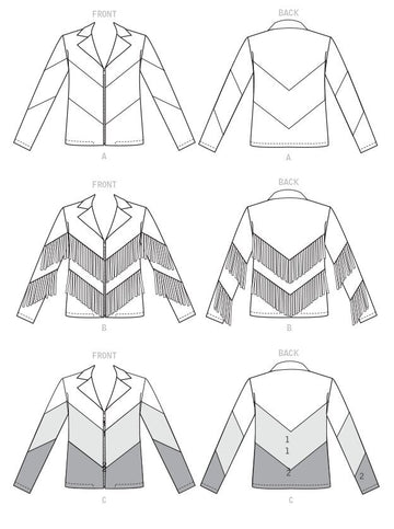 McCall's Misses' Jackets M8012 - Sewing Pattern