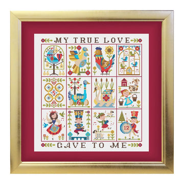 Satsuma Street 12 Days of Christmas Cross Stitch Chart - 2001900 - Leaflet