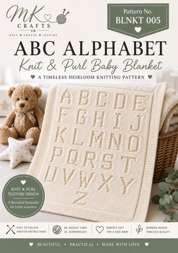 ABC alphabet blanket