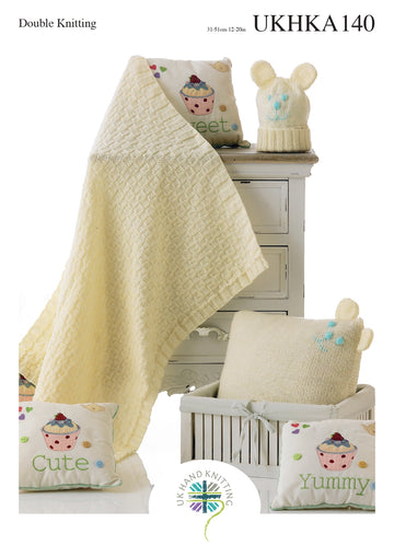 UKHKA 140 Blanket, Cushion and Hat - UKHKA140pdf - Downloadable PDF