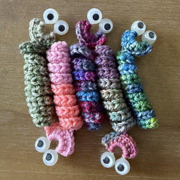 Worry Worm Finger Puppet
