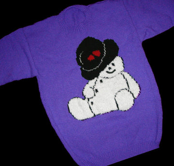Cute Christmas Snowman Jumper
