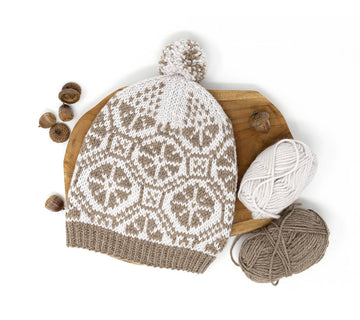 Ratas Pom-Pom Fair Isle Hat