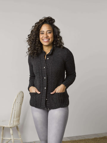 Darby Cardigan in Tahki Yarns - TYBSFW20 - 2 - Downloadable PDF