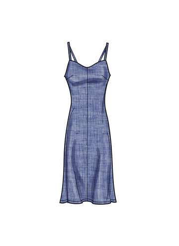 Simplicity Misses' Slip Dress in Three Lengths S9745 - Sewing Pattern