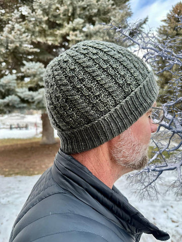 Ray's Cable Knit Watch Cap and Cowl