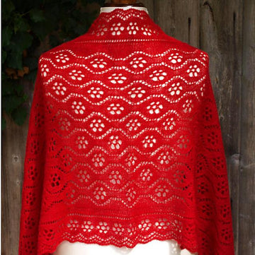 Waterlilies shawl