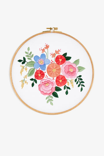 Table Flowers in DMC - PAT0901 - Downloadable PDF