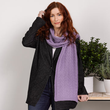 1182 Cupressus - Scarf Knitting Pattern for Men and Women in Valley Yarns Ashfield