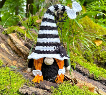 Black and white Halloween Witch