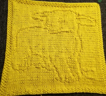Nr. 500 Easter lamb 65 stitches