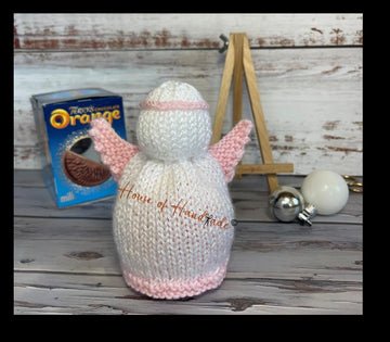 Angel Chocolate Orange Cover Knitting Pattern