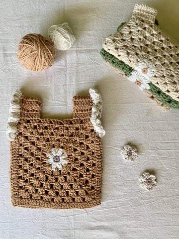 Granny Square Baby Vest – Crochet Pattern - english PDF Pattern