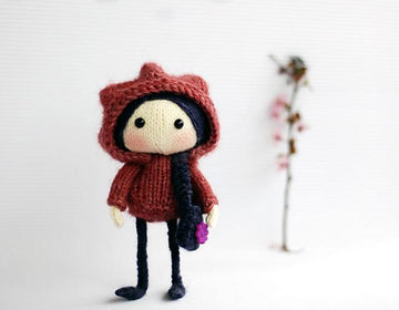 Purple Viola Doll