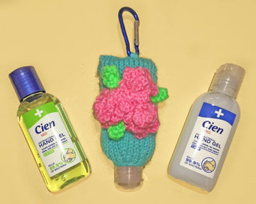 Easter Roses Sanitizer Bottle Cover