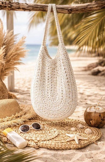 Crochet Boho Slouch Bag