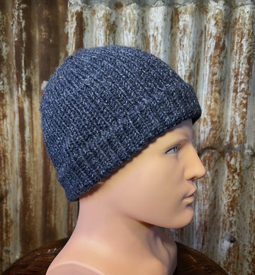 Somerset Beanie -- a loom knit pattern