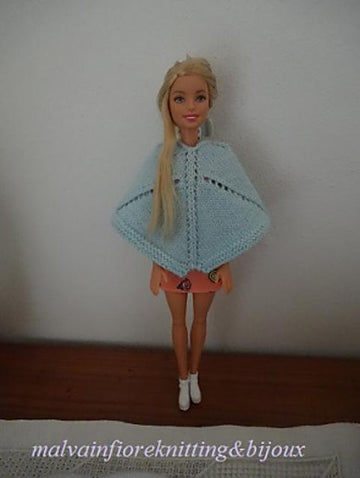 Poncho for Annachiara’s Barbie
