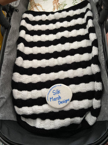 Kaden Baby Blanket Knitting Pattern