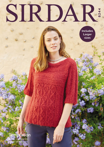Cardigan in Temptation in Sirdar - 8244 - Downloadable PDF
