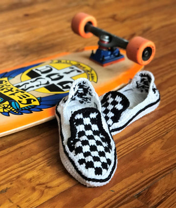 Vans Slip-on Style Crochet Slippers