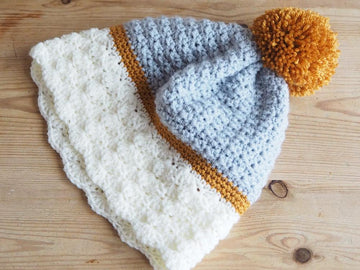 Snow Dipped Slouchie Hat