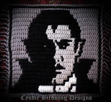 Classic Horror mosaic square - Count Dracula