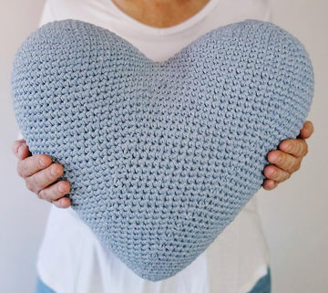 Chunky Heart Cushion