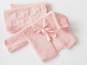 Baby's First Cardigan in Lion Brand Jiffy - 60131AD