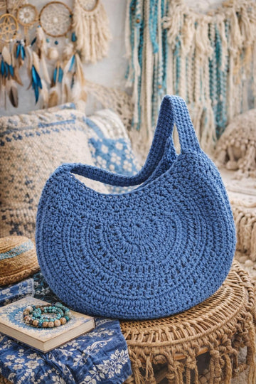 Crochet Boho Shoulder Bag
