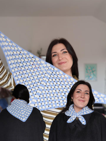 Granny Triangle scarf