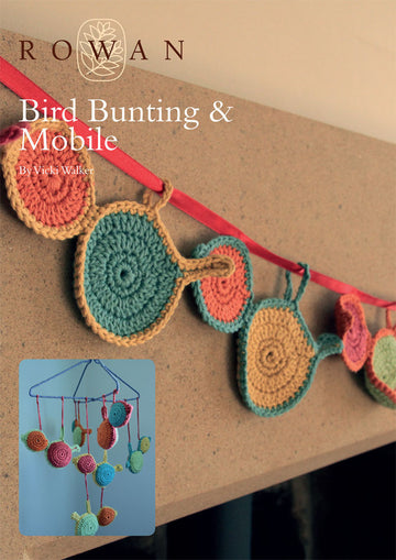 Bird Bunting & Mobile in Rowan Handknit Cotton