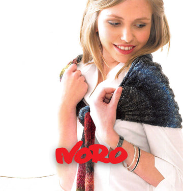 Cabled Wrap in Noro Silk Garden Lite - Downloadable PDF