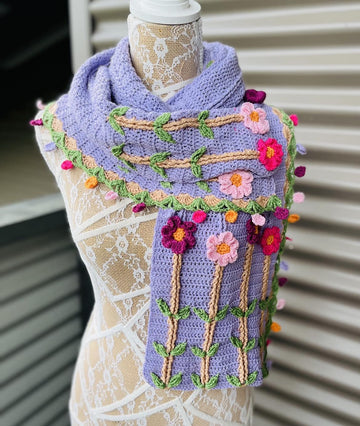 The Garden Path Scarf