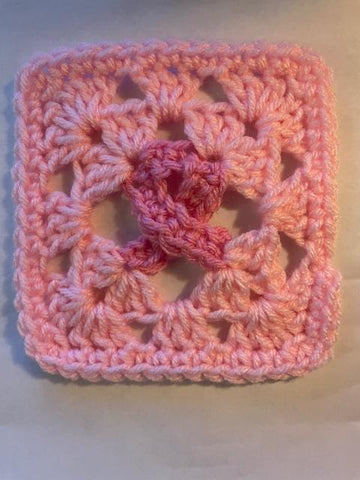 Pink Ribbon BCA Granny Square