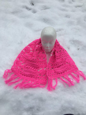 Child Size Diamond Arches Pocket Shawl