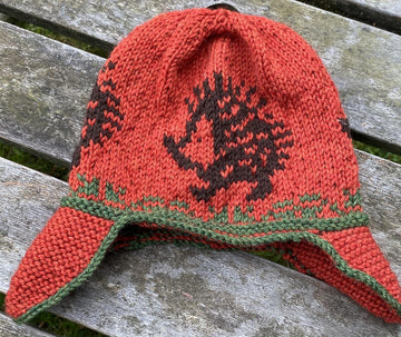 Hedgehog flap hat