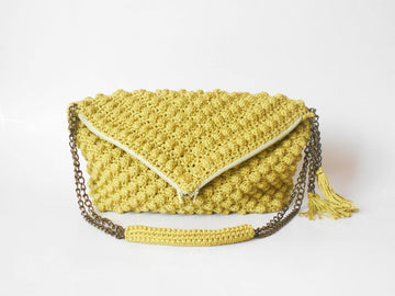 Bobble stitch bag pattern