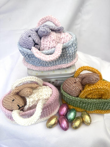 Baby Bunny and Crib