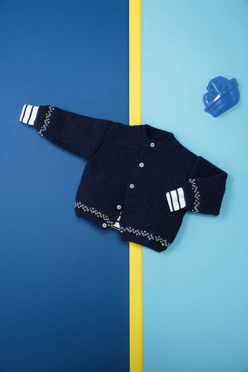 Babies Cardigan in Bergere de France Ideal - 72680-07 - Downloadable PDF