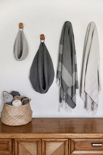 Slouchy Hanging Baskets