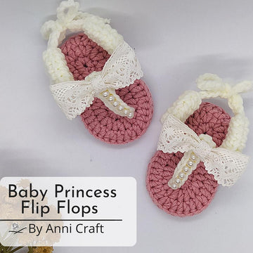 Baby Princess Flip Flops